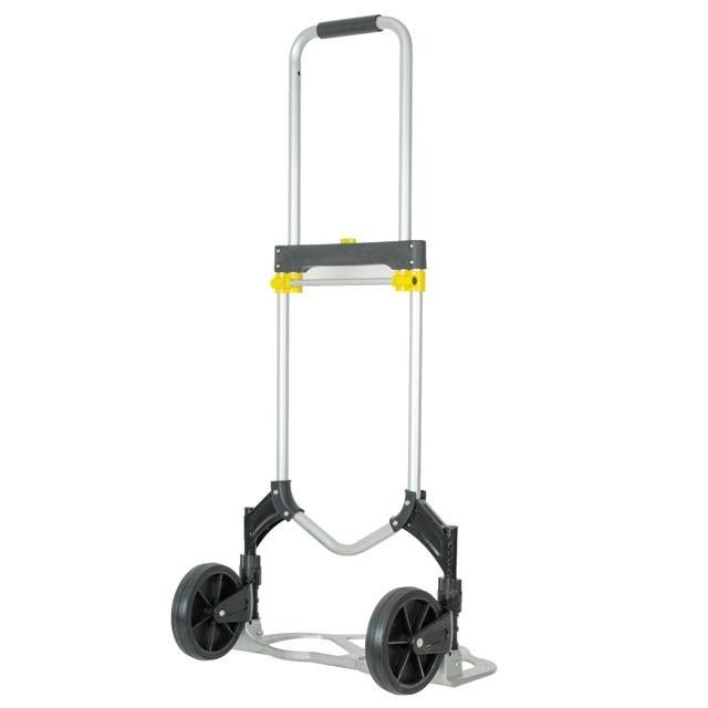 Тележка ручная складная до 80 кг, 450*485*1090, колеса 170 мм (алюминиевая) INTERTOOL LT-9010