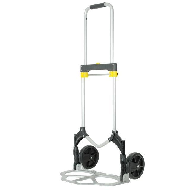 Тележка ручная складная до 80 кг, 450*485*1090, колеса 170 мм (алюминиевая) INTERTOOL LT-9010