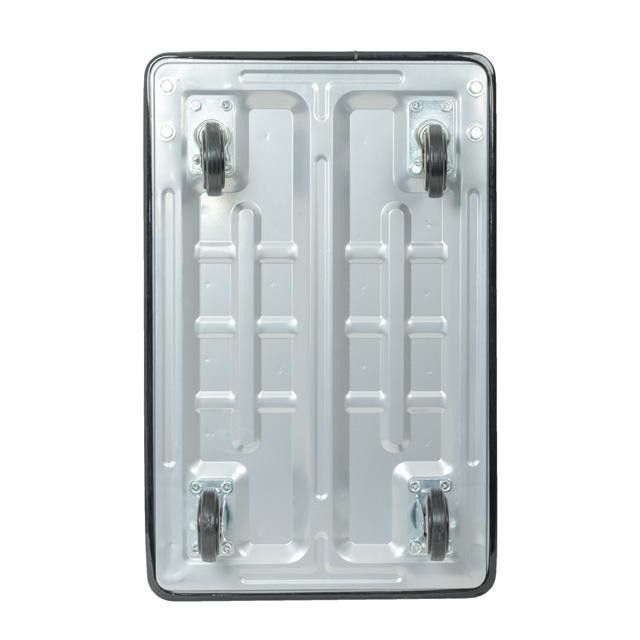 Тележка ручная четырехколесная до 150 кг, 740*480*830, колеса 100 мм INTERTOOL LT-9053