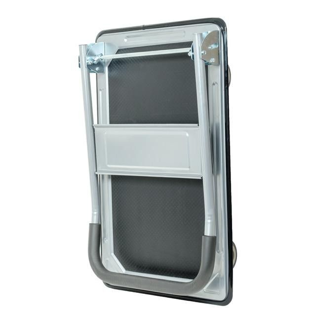 Тележка ручная четырехколесная до 150 кг, 740*480*830, колеса 100 мм INTERTOOL LT-9053