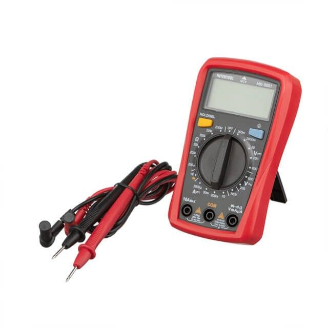 Мультиметр цифровой CAT II-300 В/ CAT I-600 В INTERTOOL MD-0001