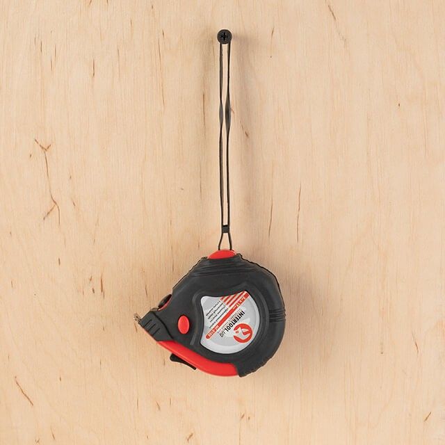 Рулетка с металлическим полотном 5 м, три стопора полотна INTERTOOL MT-0105