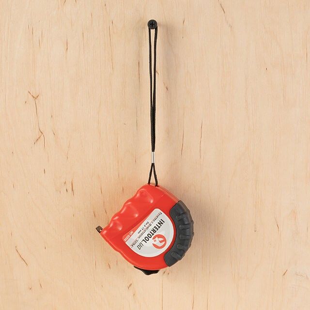 Рулетка с металлическим полотном 5 м x 19 мм "EXTRA" INTERTOOL MT-0205