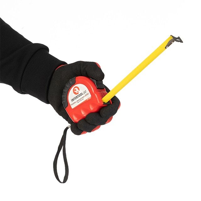 Рулетка с металлическим полотном 8 м x 25 мм "EXTRA" INTERTOOL MT-0208