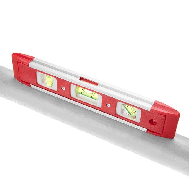 Уровень магнитный 230 мм INTERTOOL MT-1001