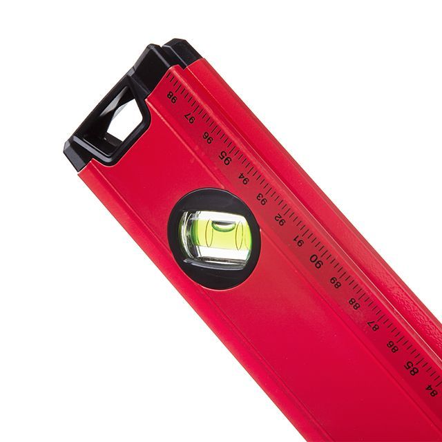 Уровень строительный 1000 мм, 5 глазков INTERTOOL MT-1010