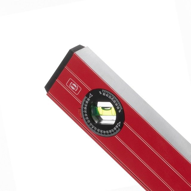 Уровень с поворотной капсулой 2000мм. 3 глазка INTERTOOL MT-1280