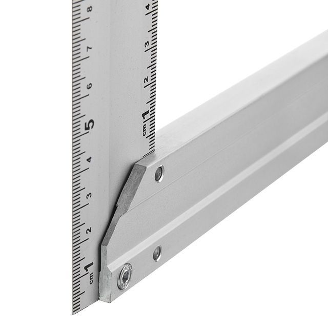 Угольник строительный алюминиевый 400 мм INTERTOOL MT-2064