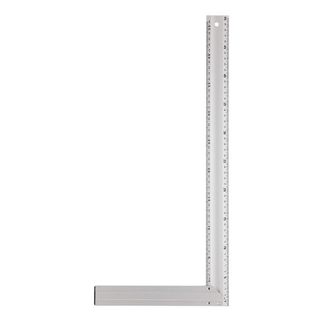 Угольник строительный алюминиевый 500 мм INTERTOOL MT-2065