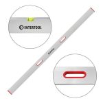 Правило-уровень 2 м с ручками, вертикальная и горизонтальная капсулы INTERTOOL MT-2120