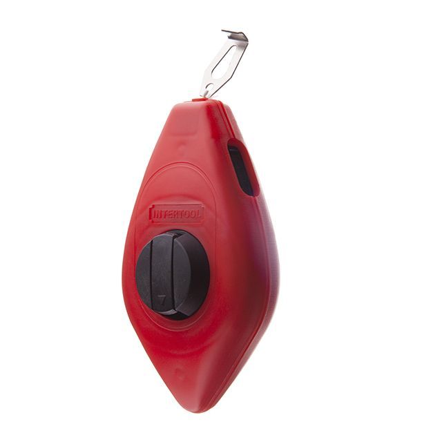 Комплект 3 в 1: шнур отбивочный, корректор 115 г и шнуровый уровень INTERTOOL MT-2505