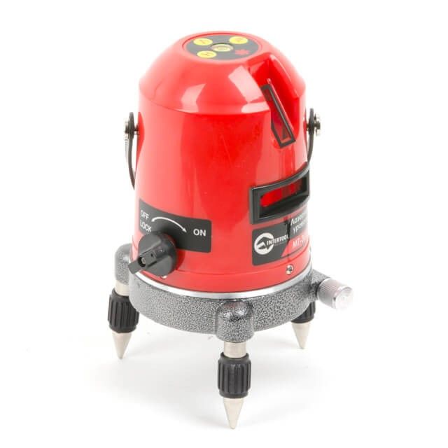 Уровень лазерный 2 лазерные головки INTERTOOL MT-3009