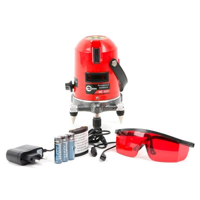 Уровень лазерный 2 лазерные головки INTERTOOL MT-3009