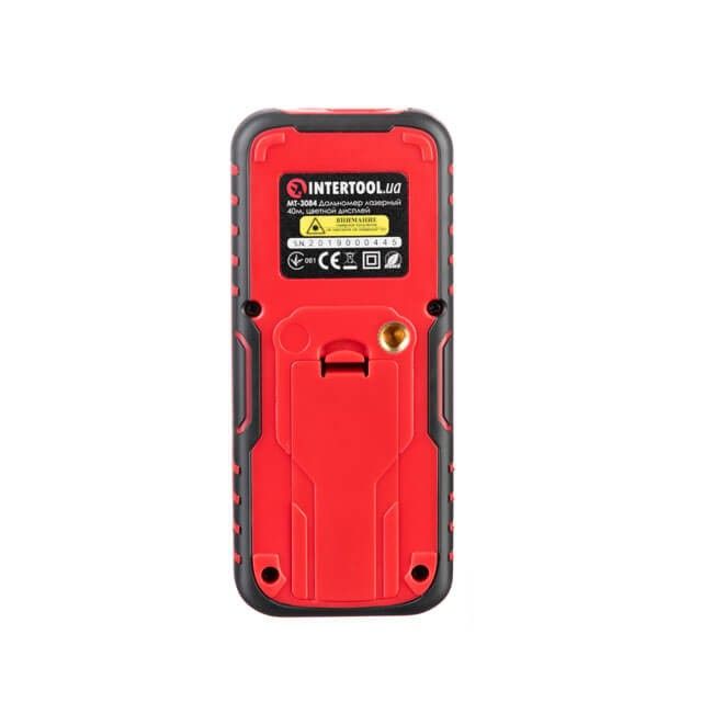 Дальномер лазерный 40м, цветной дисплей INTERTOOL MT-3084