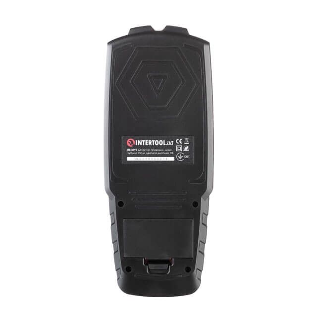 Детектор проводки, макс. глубина 10см, цветной дисплей INTERTOOL MT-3091