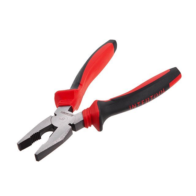 Плоскогубцы 200мм, 40CrV, фосфатированные, полированные, STORM INTERTOOL NT-0120