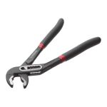 Клещи сантехнические 180мм, кованая сталь 40CrV, обливные двухслойные рукоятки, STORM INTERTOOL NT-0160