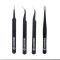 Набор пинцетов антистатических 4 ед. INTERTOOL NT-6001