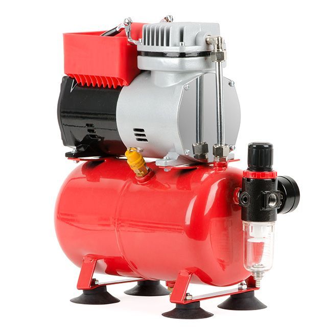 Компрессор безмасляный 3 л, 0.3 кВт, 220 В, 3.2 атм, 45 л/мин INTERTOOL PT-0001