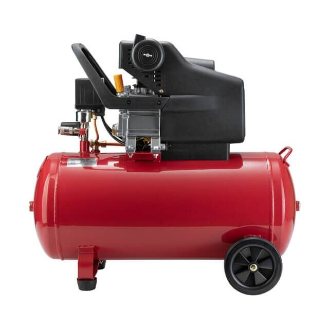 Компрессор 50 л, 1.5 кВт, 220 В, 8 атм, 206 л/мин. INTERTOOL PT-0003