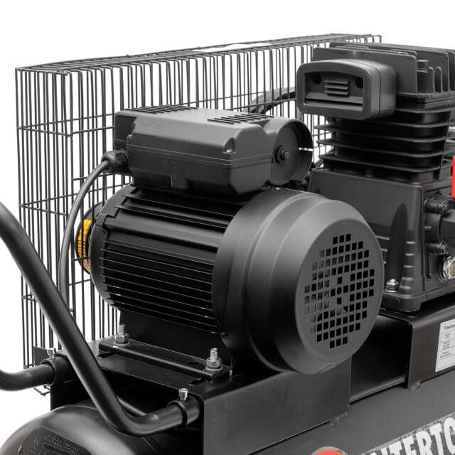 Компрессор 50 л, 1.8 кВт, 220 В, 10 атм, 250 л/мин INTERTOOL PT-0011