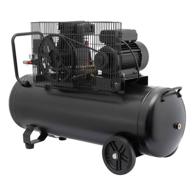 Компрессор 100 л, 1.8 кВт, 220 В, 10 атм, 250 л/мин INTERTOOL PT-0012