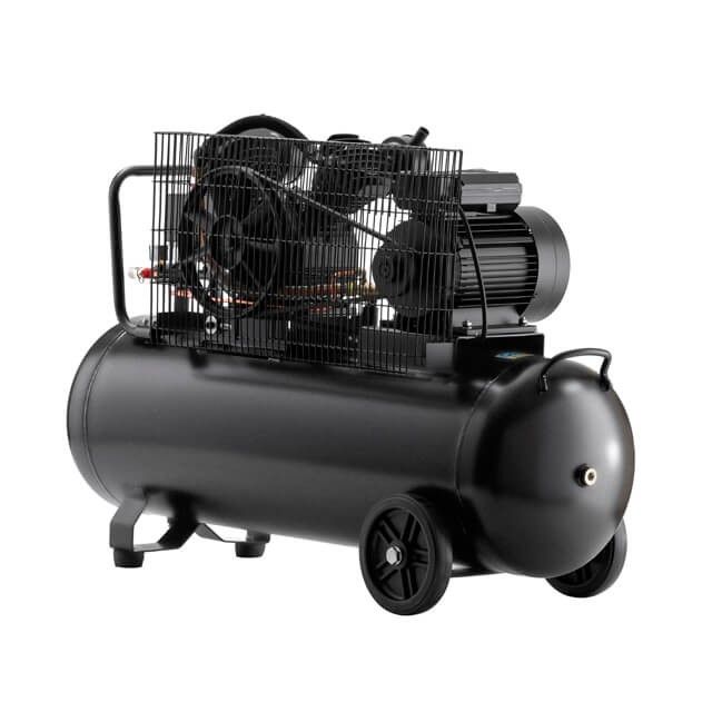 Компрессор 100 л, 3 кВт, 220 В, 10 атм, 500 л/мин, 2 цилиндра, STORM INTERTOOL PT-0014