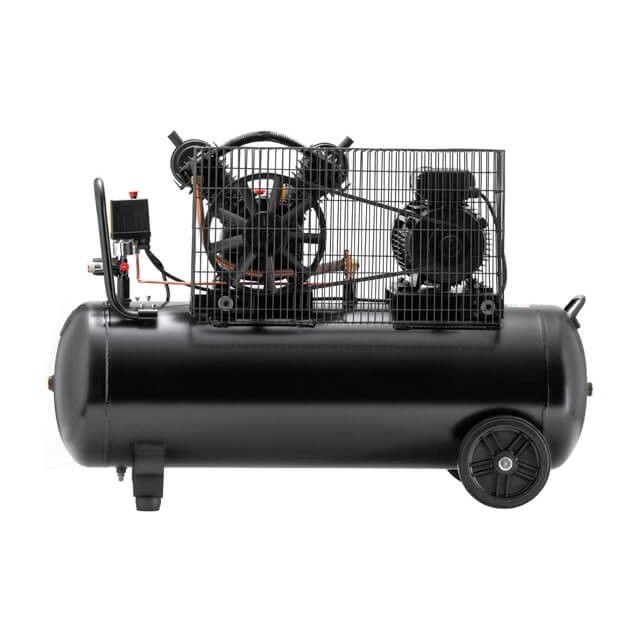 Компрессор 100 л, 3 кВт, 220 В, 10 атм, 500 л/хв., 2 циліндри, STORM INTERTOOL PT-0014