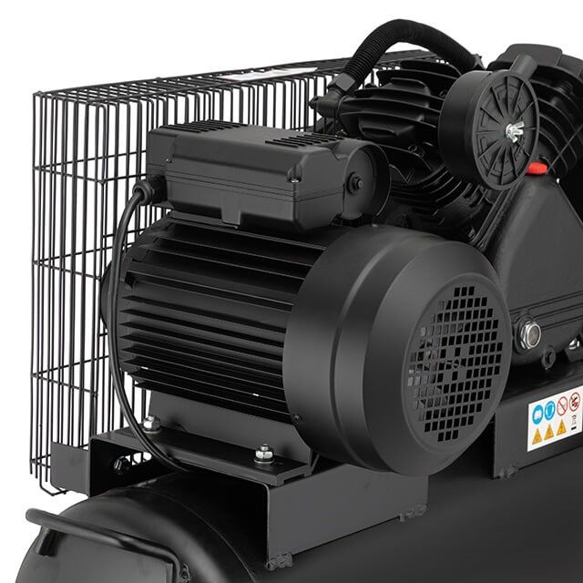 Компрессор STORM, 50 л, 3 кВт, 220 В, 10 атм, 500 л/мин, 2 цилиндра INTERTOOL PT-0016