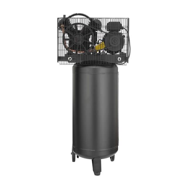 Компрессор 100 л, вертикальный, 3 кВт, 220 В, 10 атм, 500 л/мин, 2 цилиндра INTERTOOL PT-0017