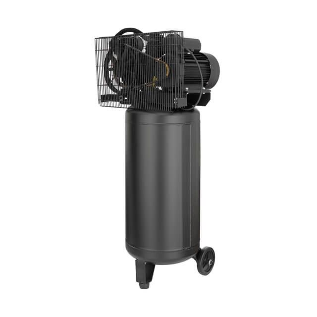 Компрессор 100 л, вертикальный, 3 кВт, 220 В, 10 атм, 500 л/мин, 2 цилиндра INTERTOOL PT-0017