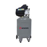 Компрессор 50 л, вертикальный, 1.5 кВт, 220 В, 8 атм, 206 л/мин INTERTOOL PT-0019