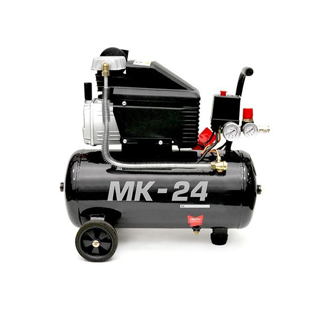 Компрессор МК 24, 1.5 кВт, 220 В, 8 атм, 205 л/мин INTERTOOL PT-0020