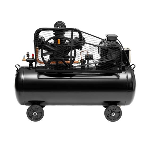 Компрессор 200 л, 7,5 кВт, 380 В, 10 атм, 1050 л/мин. 3 цилиндра INTERTOOL PT-0040