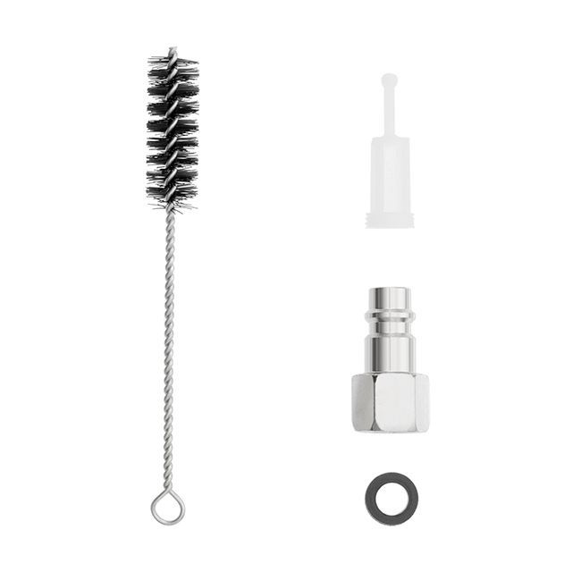 Краскопульт пневматический HVLP MINI, форсунка 0,8 мм, верхний пластиковый бачок 125 мл, 3 бар INTERTOOL PT-0101