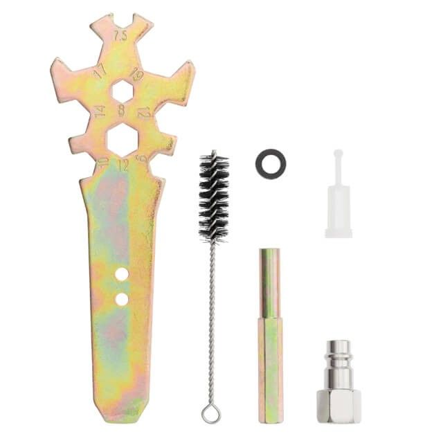 Краскопульт пневматический HVLP, форсунка 1,4 мм, верхний пластиковый бачок 600 мл, 3 бар INTERTOOL PT-0118