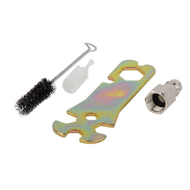 Краскопульт пневматический LVMP MINI форсунка 0,8 мм, верхний пластиковый бачок 250 мл, 2-2,5 бар INTERTOOL PT-0129