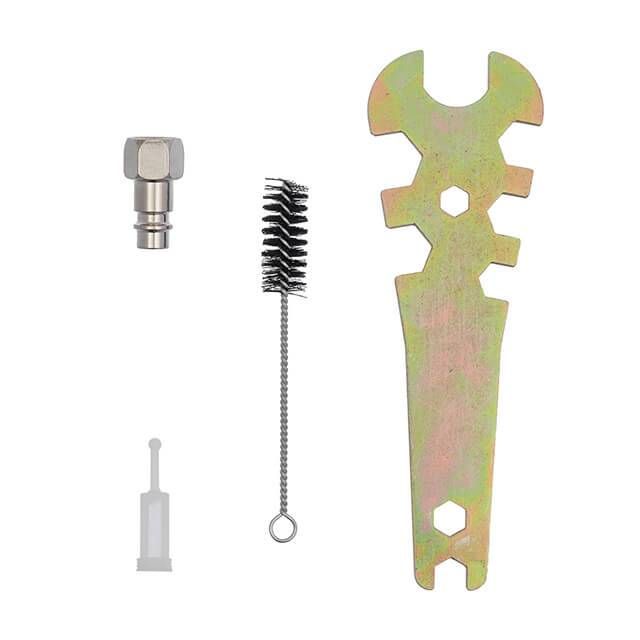 Краскопульт пневматический HVLP BLACK M-DIAMOND профессиональный, форсунка 1.8 мм, верхний пластиковый бачок 600 мл STORM INTERTOOL PT-0168