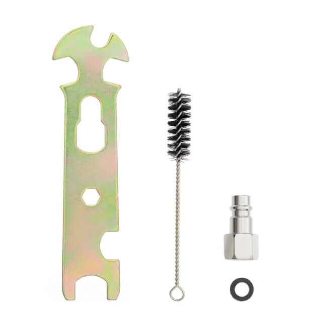 Краскопульт пневматический HP, форсунка 1.5мм, верхний металлический бачок 400мл., 5бар INTERTOOL PT-0202