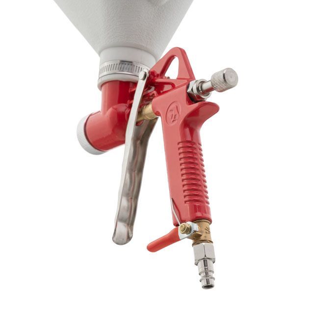 Распылитель штукатурный пневматический, три форсунки 4;6;8мм, В/Б пластмассовый, 9000мл, 3-6 атм INTERTOOL PT-0403