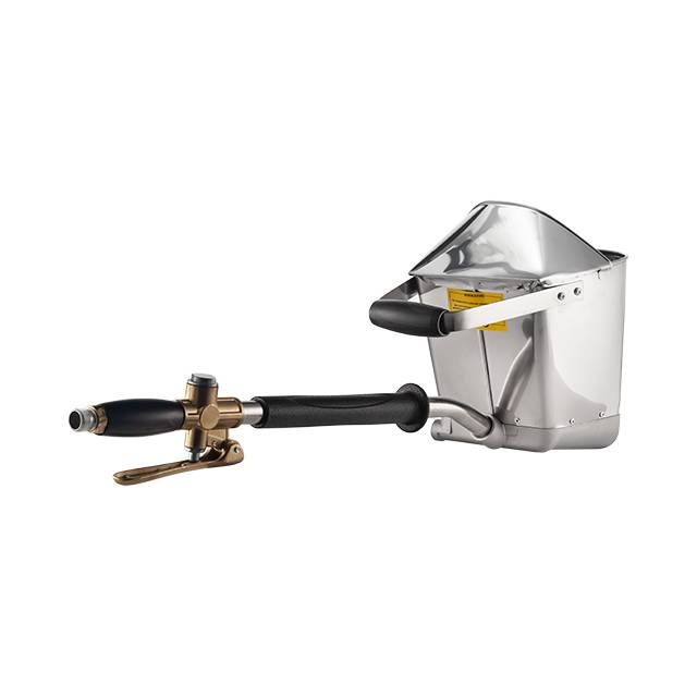 Ковш хоппер штукатурный пневматический универсальный, потолок и стены INTERTOOL PT-0406