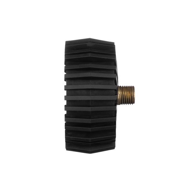 Манометр 1/4" к пистолету для подкачки колес PT-0505, 63 мм, с резиновым покрытием INTERTOOL PT-0500