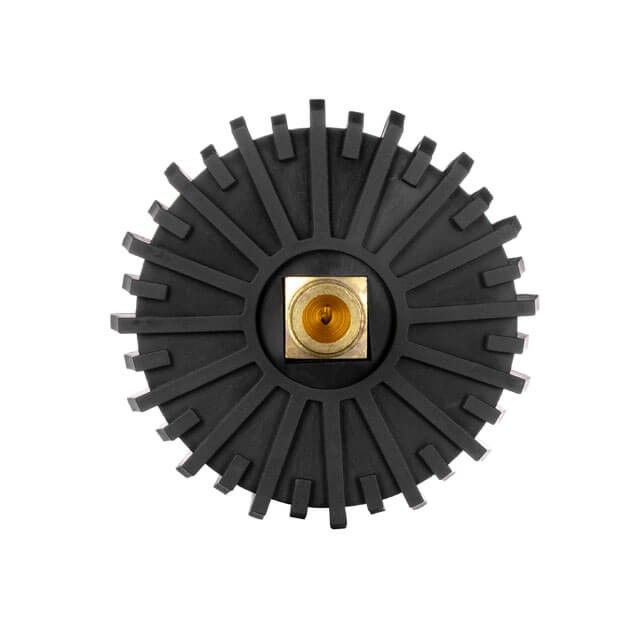 Манометр 1/4" к пистолету для подкачки колес PT-0505, 63 мм, с резиновым покрытием INTERTOOL PT-0500