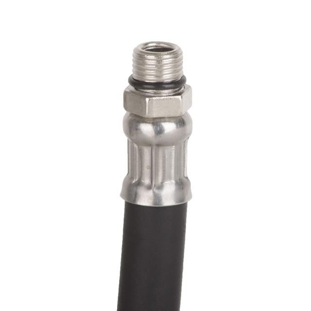 Шланг к пистолету для подкачки колес грузовых автомобилей, с наконечником, 50 см INTERTOOL PT-0513