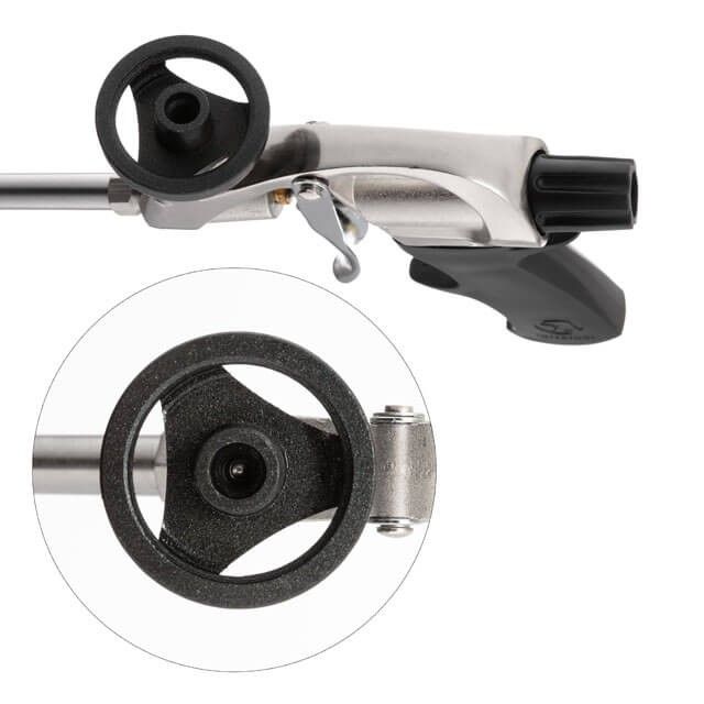 Пистолет для пены с тефлоновым покрытием держателя баллона, 4 насадки INTERTOOL PT-0604