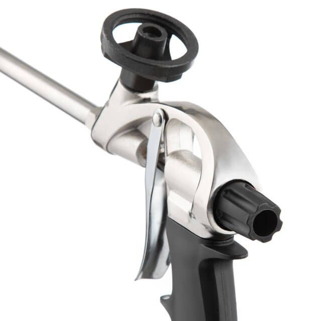 Пистолет для пены с тефлоновым покрытием держателя баллона, 4 насадки INTERTOOL PT-0604