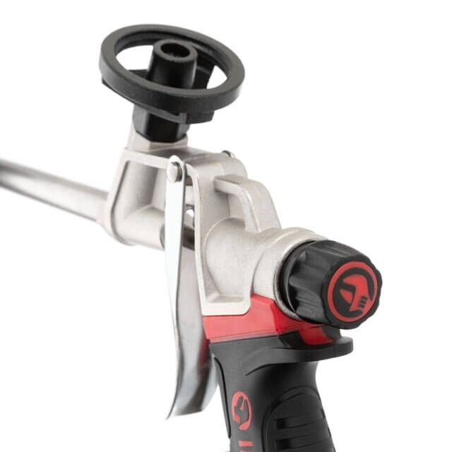 Пистолет для пены с тефлоновым покрытием держателя баллона, 4 насадки, профессиональный INTERTOOL PT-0609