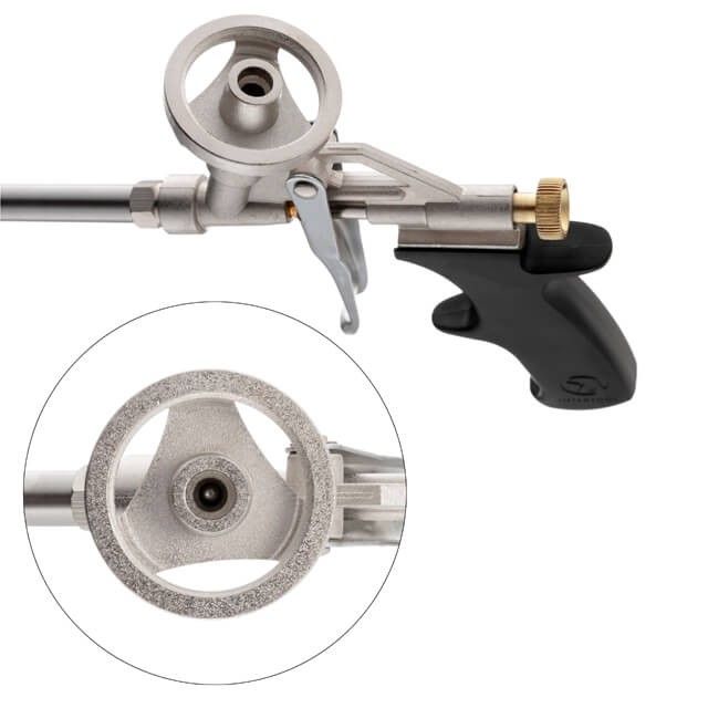 Пистолет для пены с длинным носиком 500 мм, 4 насадки INTERTOOL PT-0650