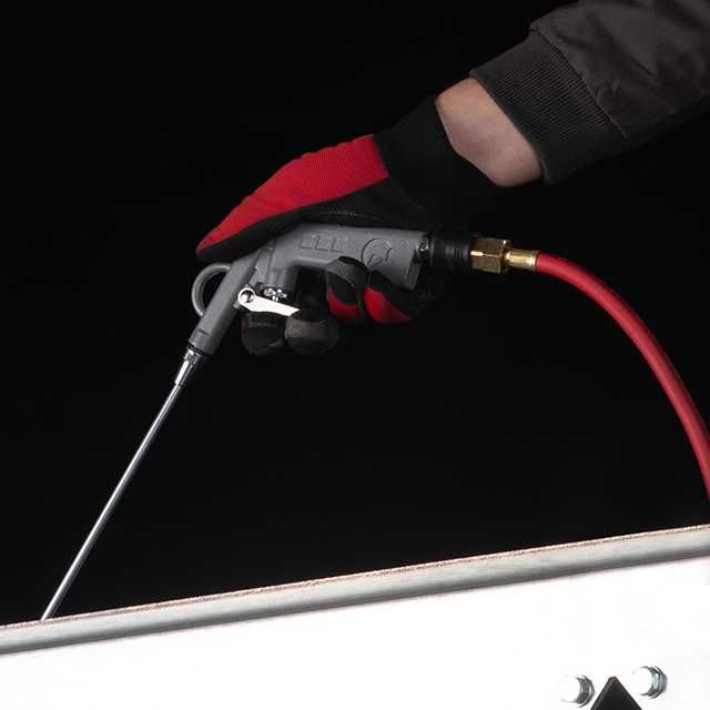 Пистолет продувочный длинный, 210 мм INTERTOOL PT-0801