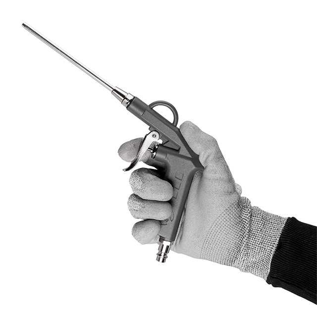 Пистолет продувочный короткий с дополнительным наконечником 120 мм INTERTOOL PT-0804